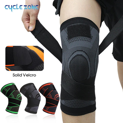 1 PCS Knee Pads Fitness Sports Knee Support Braces for Men Women Compression Elastic Nylon Training and Exercise Kneepad Sleeve