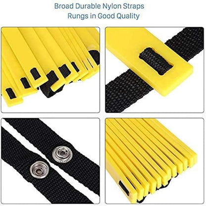 Nylon Straps Training Ladders Agility Flexibility  Speed Ladder Stairs Agile Staircase for Fitness Soccer Football Gym Equipment